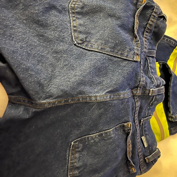 Used Unifirst Men’s Uniform Work Jeans 38x34 - Picture 4 of 6